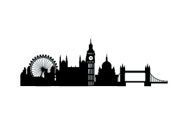 Skyline Silhouette Of London Svg Cut File By Creative Fabrica Crafts Creative Fabrica