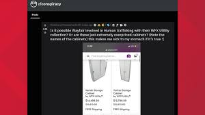 Julia mccoy may 17, 2020 6 min read Wayfair Viral Human Trafficking Claims Here Are The Facts Wusa9 Com