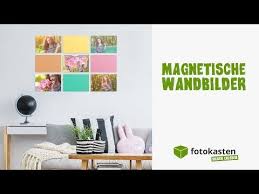 Magnetische Fotowand Selber Machen Egal Ob Als Fotocollage Oder Als Mehrteilige Wandbilder Durch Die Magnete Kannst Du Deine Bilder Ganz Einfach Austauschen U