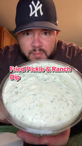 Trying fried pickle and ranch dip from @Sam’s Club #foryou #fyp #samsclub  #samsclubfinds #pickledip #friedpicklesandranch #dip