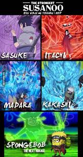 Even though lady tsunade was the one who created the task force for some ridiculous reason, perhaps to reassure the village that she was still in brom290. Spongebob Is The Next Hokage Funny Naruto Memes Naruto Comic Naruto Shippuden Anime