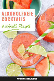 Vier Schnelle Alkoholfreie Cocktails Erfrischend Und Lecker Rezept In 2020 Alkoholfreie Cocktails Alkoholfrei Alkoholfreie Cocktails Rezepte