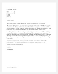 Skip to main search results. Business Proposal Letter For Partnership Word Excel Templates