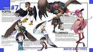 Birds That Look Like Penguins But Can Fly Monster Musume Water Bird Species By Dragonith Monster Musume Monster Girl Encyclopedia Monster Musume Manga