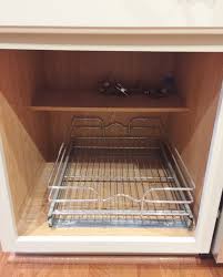 The drawer in a drawer pull out is a combination of two drawers in one unit, which is attached to rails. Pullouts Or Drawers In Kitchen Cabinets Which Is Best Designed