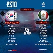 Horario y canales donde ver el amistoso de la selección mexicana Juan Carlos Osorio Define Alineacion Del Tricolor