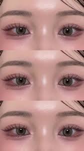 이날 메컵 맘에들었는데…어띃게 했는지 기억 안나…ㅠㅠㅠㅠㅠ #눈화장 #그레이렌즈 #여름뮤트 #코덕 #데일리메이크업#데일리ᄆ라