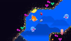 One of the cool features in tiny fishing is the ability to make money while you are not online. Little Fins Play It Now At Coolmathgames Com
