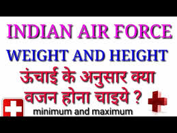 Weight And Height In Air Force Weight In Air Force Height