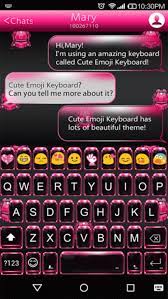 Here are some of the best options available. Pink Neon Emoji Keyboard Theme For Android Download