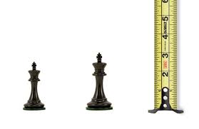 chess size guide the regency chess company the finest