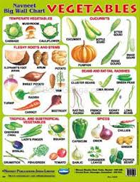 Scientific Vegetable Chart In English 2019