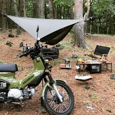 みんなのカブで行くキャンプスタイルを覗き見 じつはこんなにかっこいいって知ってた camp hack キャンプハック クロスカブ カブ カブ110