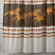 Western Inspired Shower Curtains