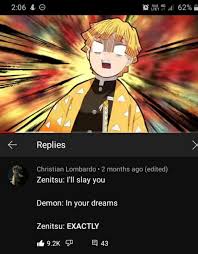 Maybe you would like to learn more about one of these? Best 30 Zenitsu Fun On 9gag