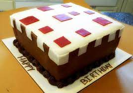 Minecraft Cake Recipe Festa