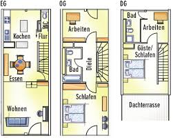 Reihenhaus Grundrisse Reihenhaus Grundriss Reihenhaus Haus Grundriss