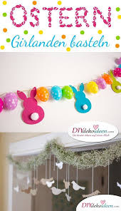 Eier färben, hühner falten, eierschalen bepflanzen. Mit Diesen Diy Bastelideen Girlanden Basteln Fur Ostern