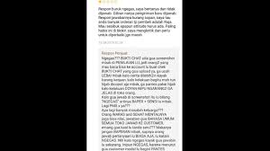 24 agustus 2013 iwan setiawan 4 komentar. Disebut Ngegas Oleh Pembeli Jawaban Penjual Ini Bikin Publik Ikut Emosi