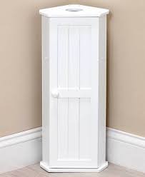 Moon Daughter White Toilet Roll Paper Holder Corner Cabinet Tissue Caddy 3 Rolls Storage Space Saver Toilet Paper Storage Space Saving Toilet Storage Cabinet The country cottage white toilet paper cabinet storage tower, free standing is a discreet storage accessory for your bathroom.