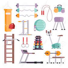 Gesund und fit durch sportgeräte & ergometer für die reha. Vektor Illustration Der Fitnessgerate Und Trainings Korper Turnhalle Sportgerate Fitness Sportgymnastik Sportgerate Training Flach Set Konzept Vektor Illustration Lizenzfrei Nutzbare Vektorgrafiken Clip Arts Illustrationen Image 54707450