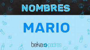 Significado Del Nombre Mario Youtube