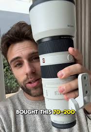 don’t be like me. Save your money. The lens is great though #fyp #tips  #relatable #sony #gmaster #telephoto #viral #lens #contentcreator
