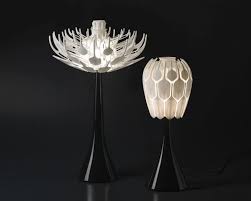 Color adjustable bedside touch table lamp: 51 Most Awesome 3d Printed Lamps Pouted Com 3d Printed Lamp Desk Lamp Design Lamp Design