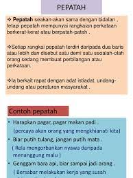Inilah rangkuman definisi biar putih tulang, jangan putih. Pkp 3116