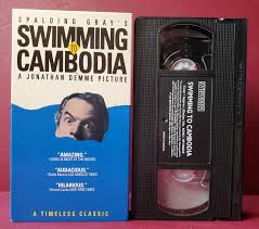 VHS Swimming to cambodia - Spalding Gray, Jonathan Demme *BUY 2 GET 1 FREE*  | eBay
