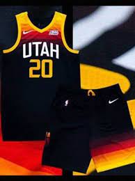 The uniforms are inspired by the sunset in utah and its southern canyons and red rocks. Utah Jazz Unveil New City Edition Dark Mode Uniforms Kutv