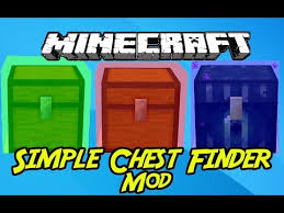 The Simple Chest Finder Mod For Minecraft 1 11 1 10 2 Minecraftred Minecraft Mods Minecraft 1 How To Play Minecraft