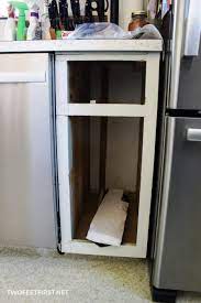 Drill through the top board and into the side boards before attaching the base, creating a hollow square. Installing A Dishwasher In Existing Cabinets Where There Was None