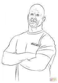 S C S Austin Wwe Coloring Pages Coloring Pages Color