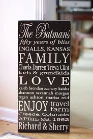 Read on for the best anniversary gifts for. Custom Family Signs Custom Family Signs Homemade Anniversary Gifts Anniversary Gifts For Parents