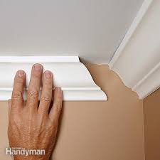 In doing an inside corner cut, you could do a traditional 45 degree angled inside cut on both the adjoining side of the chair rail pieces. Six Essential Tools For A Seamless Crown Molding Install Top Shelf Diy
