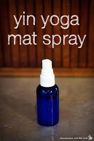 Whether making one yourself or buying a bottle that's already made, check out these sprays to try. Yin Yoga Mat Spray Humblebee Me