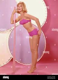 BARBARA EDEN American film actress and singer about 1956 Stock Photo - Alamy