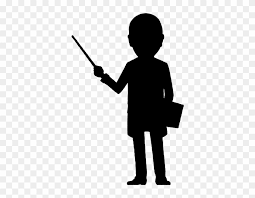 Animasi gambar kartun muslimah lucu cantik dan imut; Silhouette Clipart Professor Animasi Orang Menjelaskan Free Transparent Png Clipart Images Download