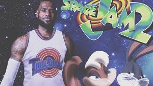 A new legacy , providing us with our first look at nba superstar lebron james as he wears the sequel's newest tune in the original, michael jordan teamed up with looney tunes characters to battle a group of animated aliens on the court. Space Jam 2 Finally Gets A Release Date Bbc News