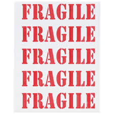 Stand out with personalized laptop skins. Fragile Labels The Container Store