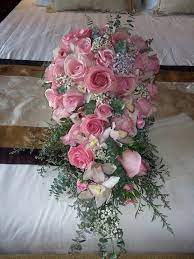 Bridal Bouquets By Dangwa Florist Wedding Bouquet Bridal Bouquet Wedding Flower Arrangement Cascading Bouquet Wedding Flowers Bridal Bouquet Pink Bouquet