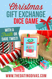 Add festive christmas music to your exchange! 26 Christmas Gift Exchange Dice Game From The Dating Divas