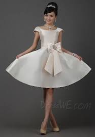 Modern A Line Knee Length Scoop Bridesmaid Dress 10522345 Junior Bridesmaid Dresses Dresswe Com Bridesmaid Dresses Dresses Bridesmaid Dresses Online
