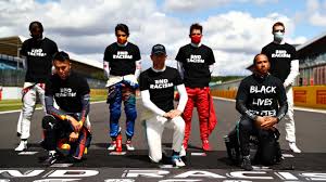 Mit einem ballon tritt eine demonstrantin einem polizisten gegenüber: Ferrari S Charles Leclerc I M Tired Of Being Called Racist For Not Kneeling