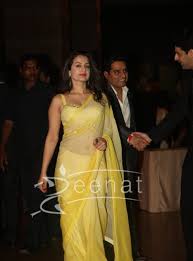 Amisha Patel At Ritesh Deshmukh Genelia Wedding Reception Zeenat Style zeenat style
