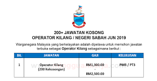 Ohjobs, jawatan kosong 2021, kerja kosong 2021, jawatan kosong kerajaan 2021, jawatan kosong swasta 2021, job vacancy, kerja kosong terima kasih kerana membaca dan menyemak jawatan kosong universiti pendidikan sultan idris (upsi) (14 jun 2020) selamat memohon dan. Dibuka Permohonan Jawatan Kosong Operator Kilang Di Negeri Sabah Pengambilan Jun 2019