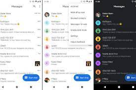 This guide explains how to change the background of a picture on android. Dark Mode Comes To The Latest Version Of Android Messages The Verge