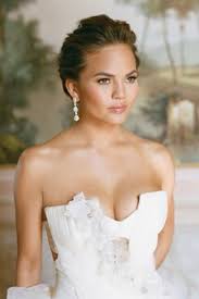Strapless wedding dresses are classic. 52 Celebrity Wedding Beauty Looks The Most Iconic Bridal Beauty Looks In History