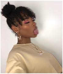 Real Fac Real Fac Brushuphairstyleswomen Corporatehairstyleswomen Hairstyleswomenbob Hairstyl In 2020 Short Afro Hairstyles Curly Hair Styles Natural Hair Styles